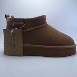 NWT BEARPAW "Shalini" Retro Super Shorty Boots Womens Size 9